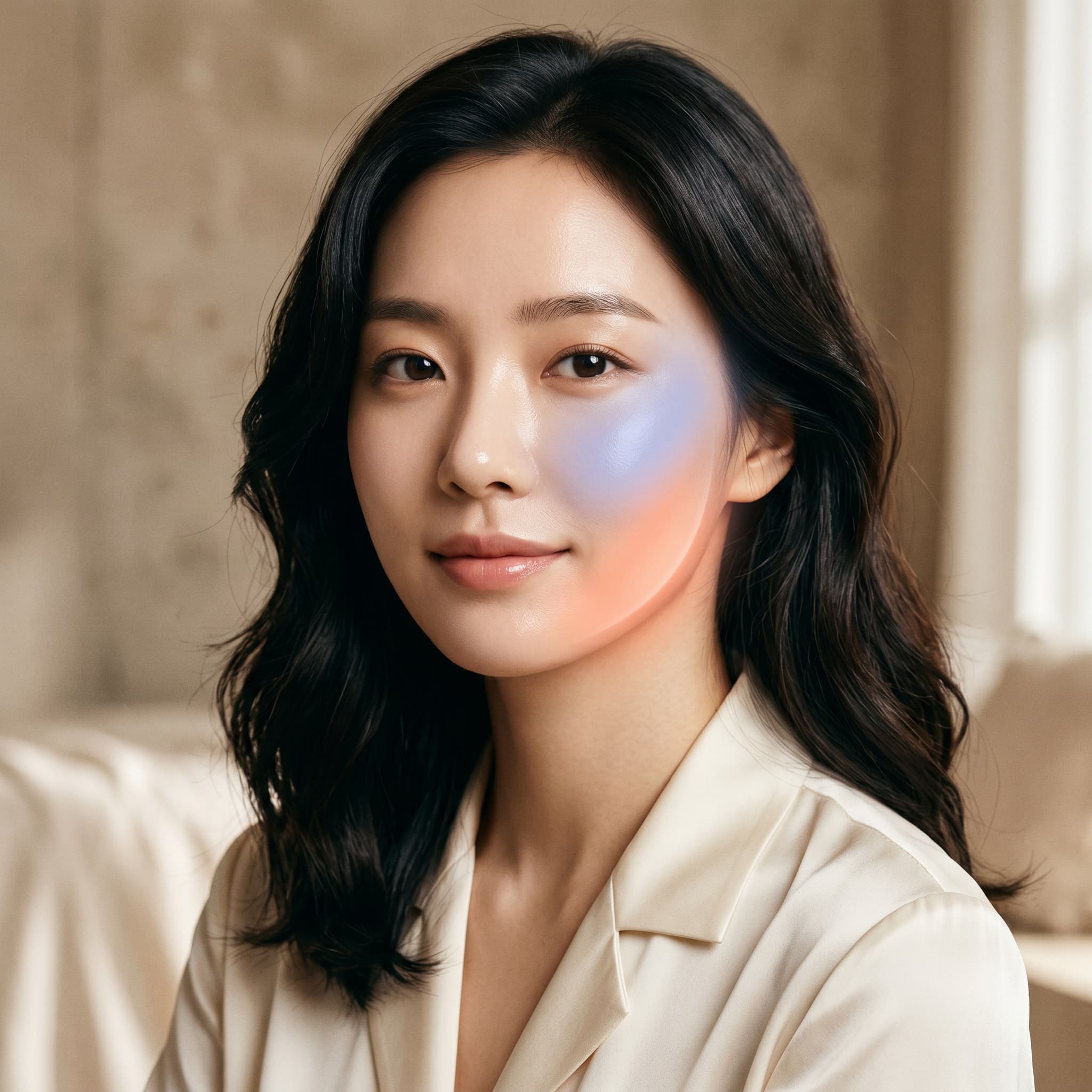 광채 + 결 회복