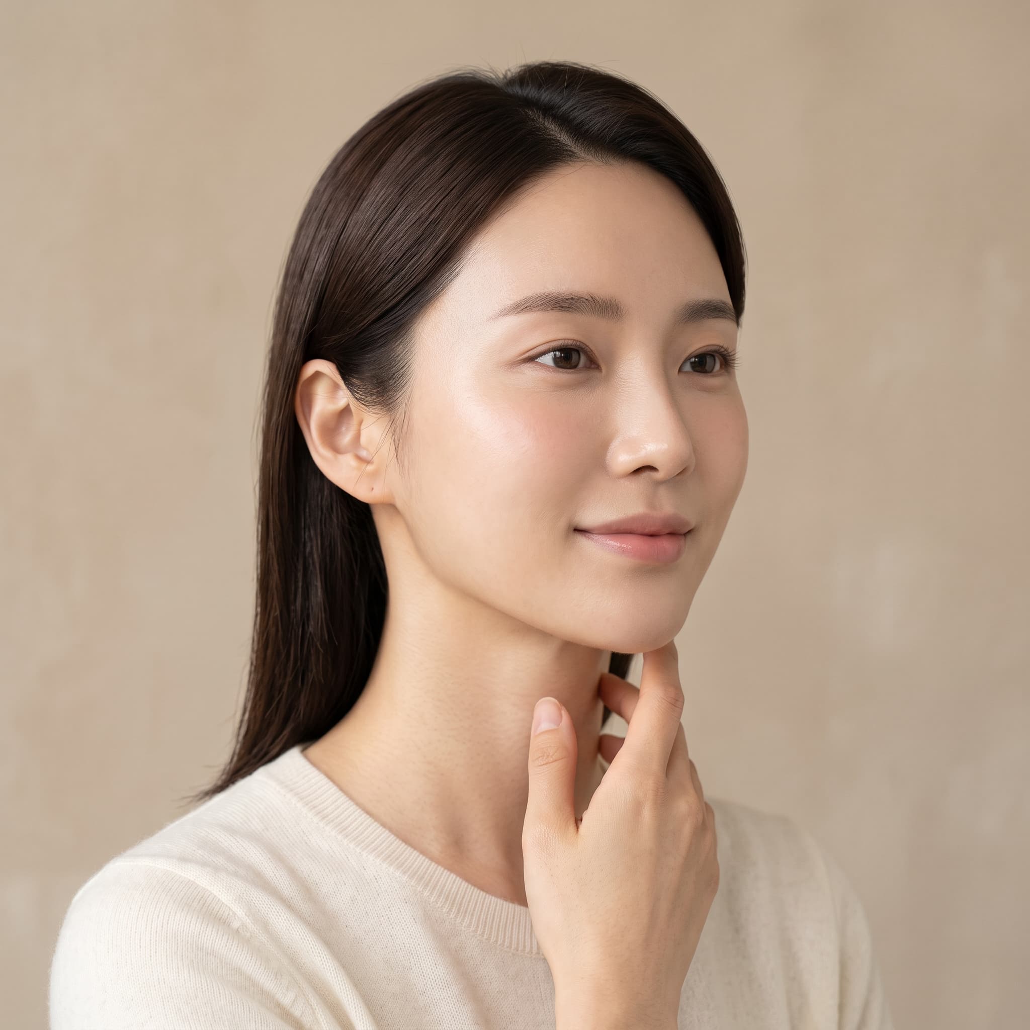 시술 직후 또렷해지는 라인