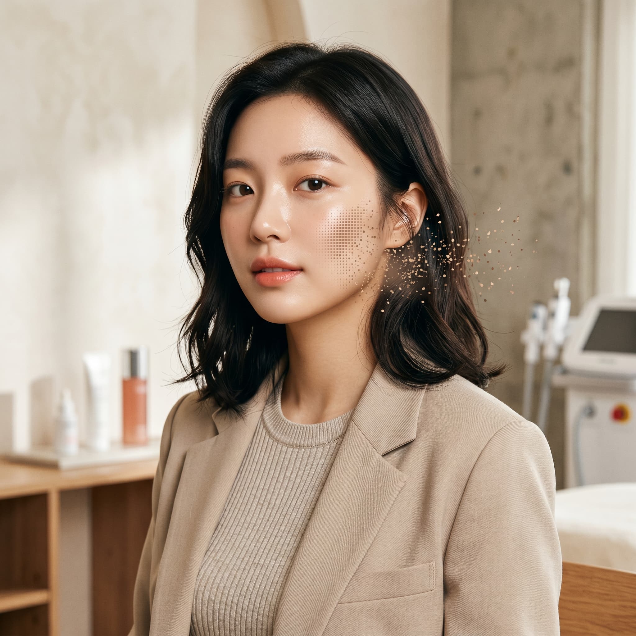 피코초 단위로 색소를 미세 분해